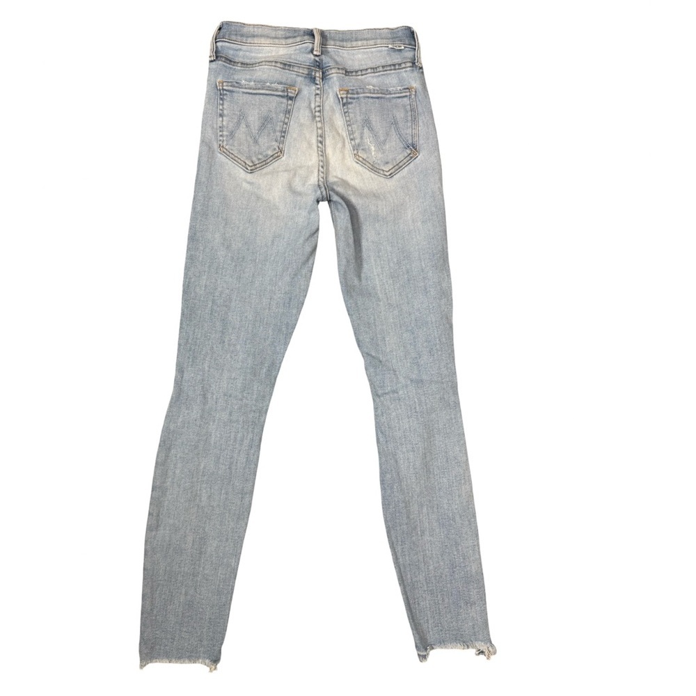 Mother The Stunner High Waist Skinny Jeans In Poisoned Petals Size 25 - Picture 3 of 14